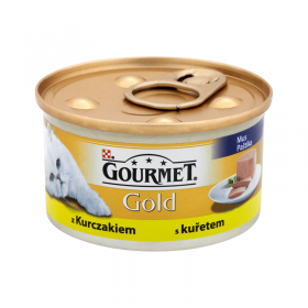 GOURMET GOLD PUSZKA 6 x 85 G MUS warianty smakowe