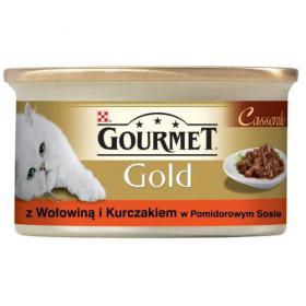 GOURMET GOLD PUSZKA 85 G MIX W SOSIE warianty smakowe